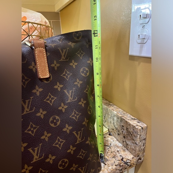 Louis Vuitton Authentic Monogram Leather Cabas Piano Tote - Picture 9 of 13